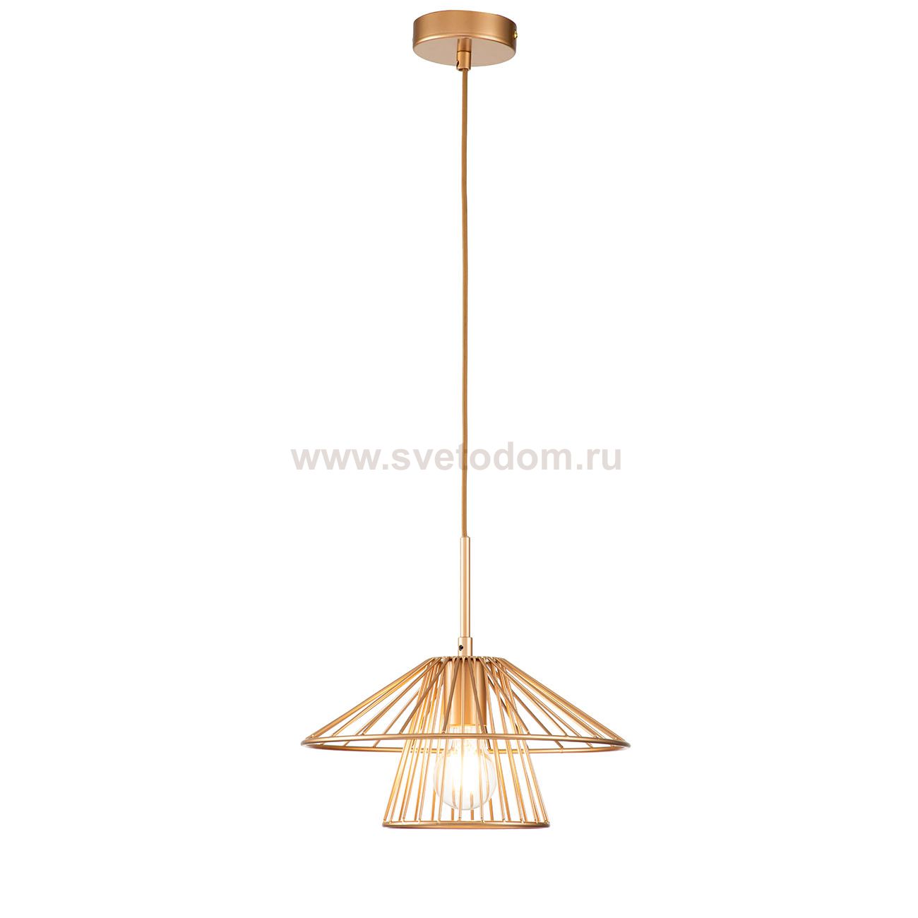 Подвесной светильник Indigo 10016/1P Gold STRATO