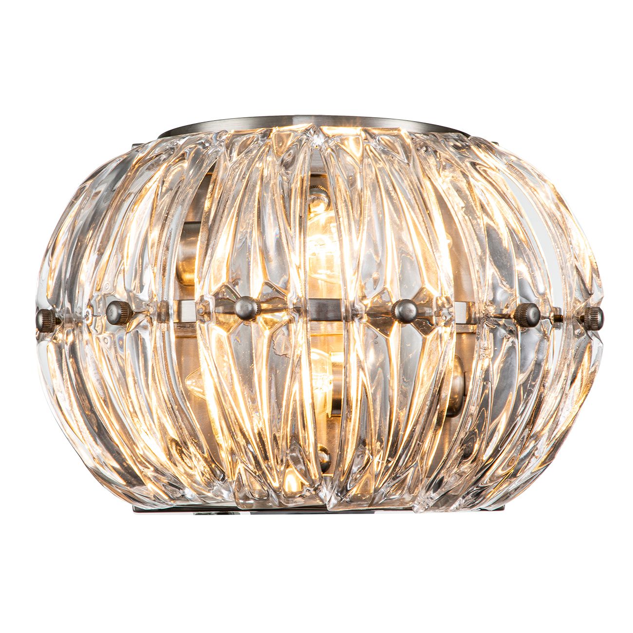 Настенный светильник Indigo 12023/2W Nickel FINEZZA