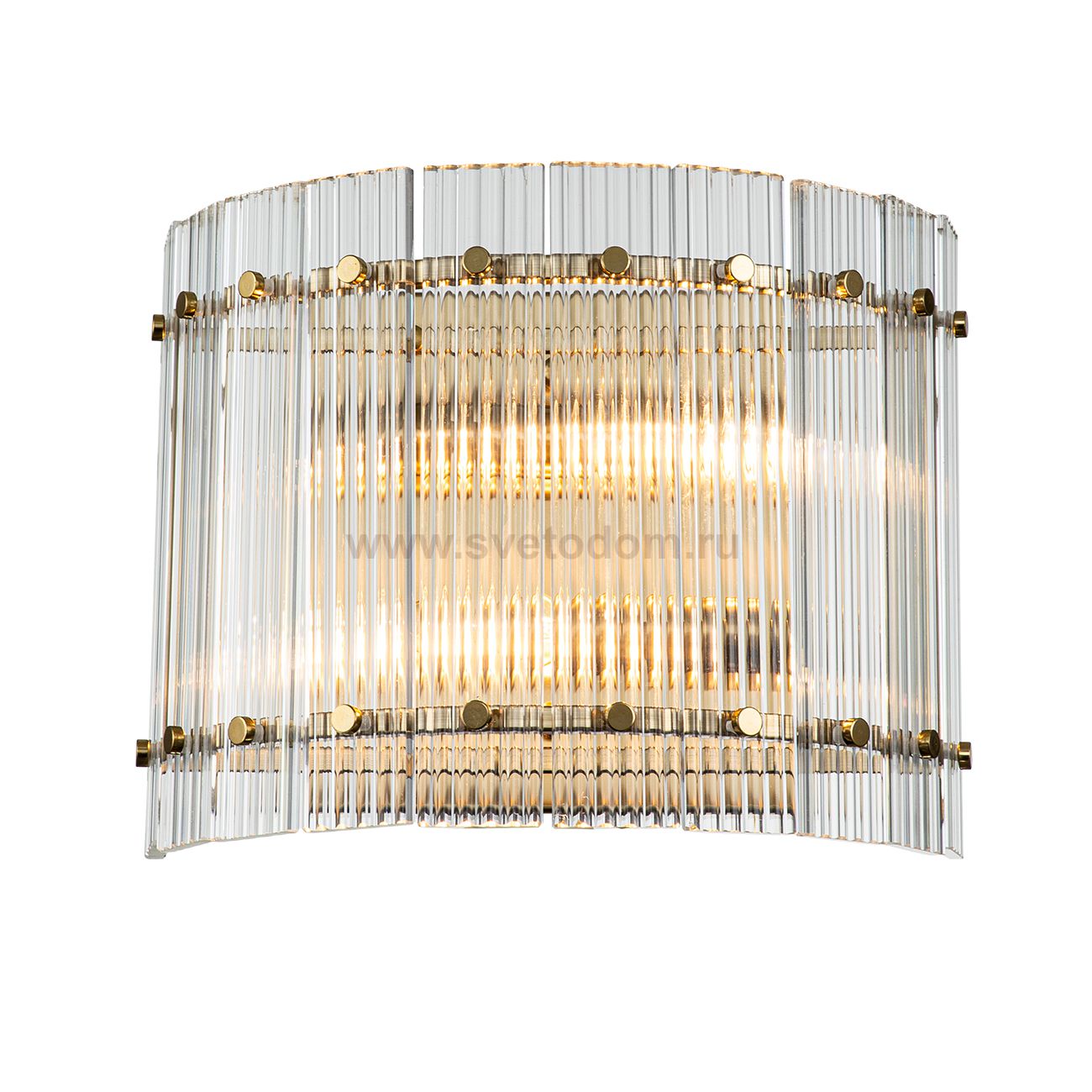 Настенный светильник Indigo 12024/2W Brass VENERA