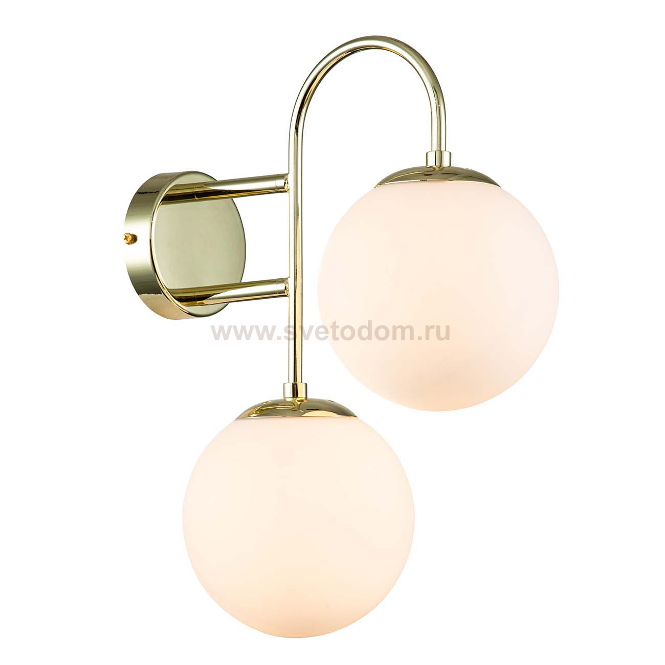 Настенный светильник Indigo 13017/2W Gold VOGA