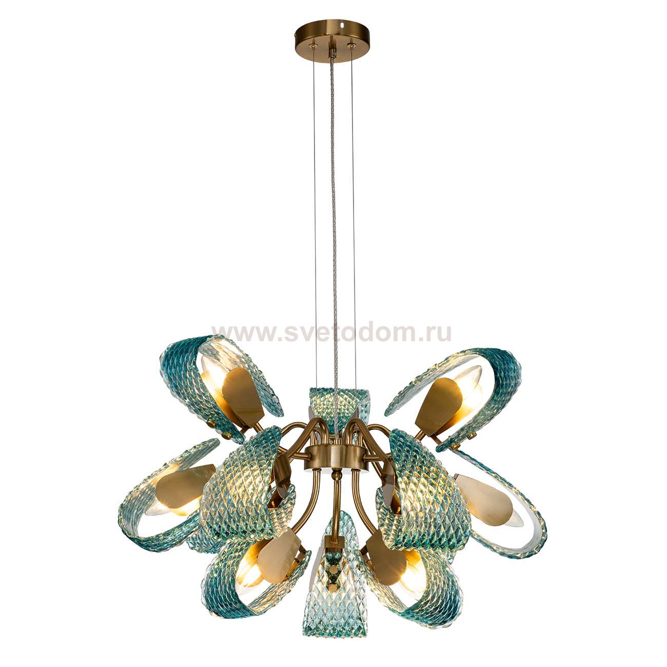 Подвесной светильник Indigo 11033/12P Blue FLESS