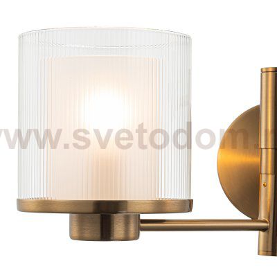 Настенный светильник Indigo 13023/2W Brass BILANCIA