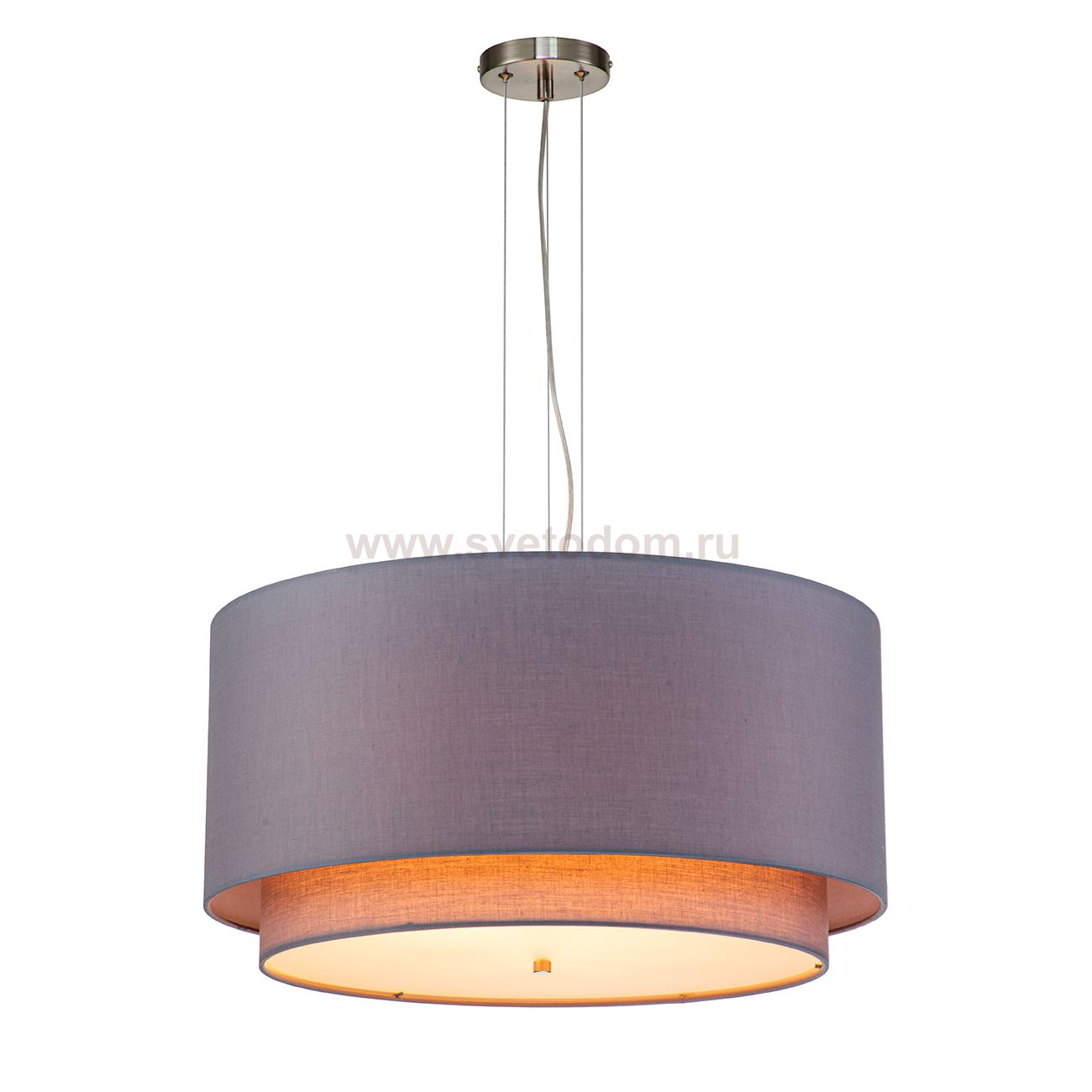 Подвесной светильник Indigo 13020/3P Nickel NEBBIA