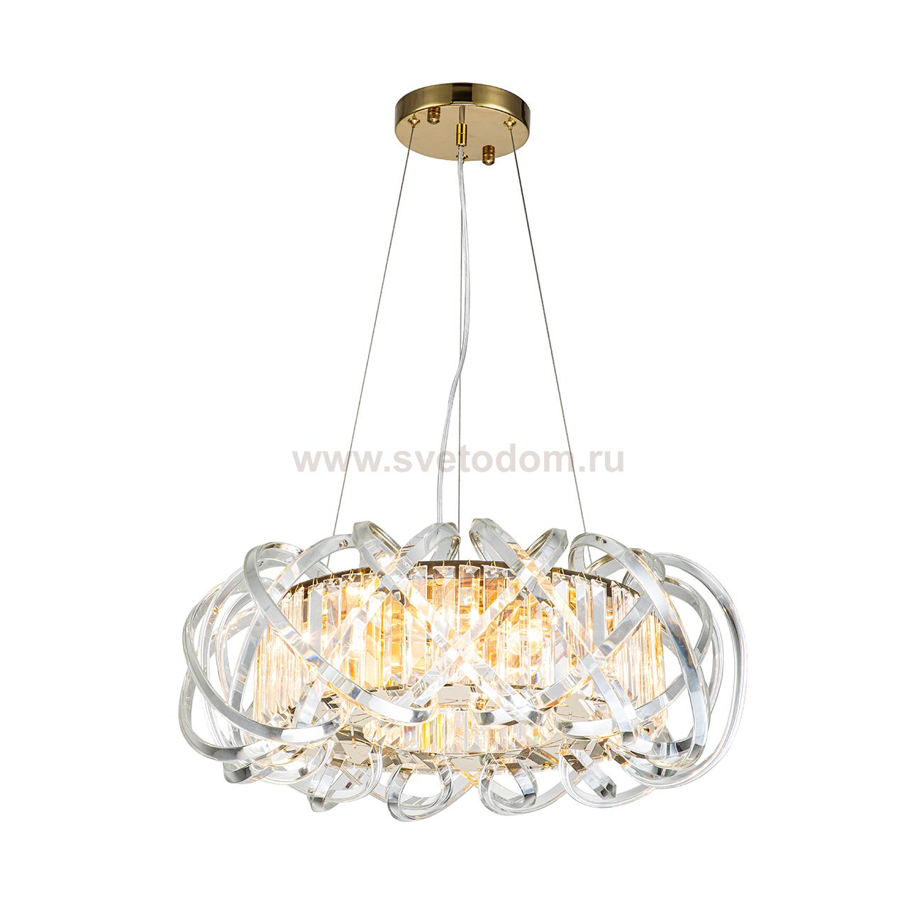 Подвесной светильник Indigo 12007/6P Gold BRACCIA