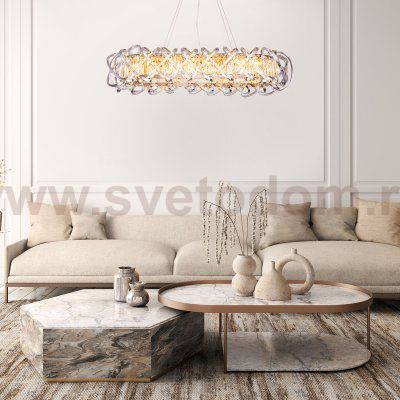 Подвесной светильник Indigo 12007/12PL Gold BRACCIA