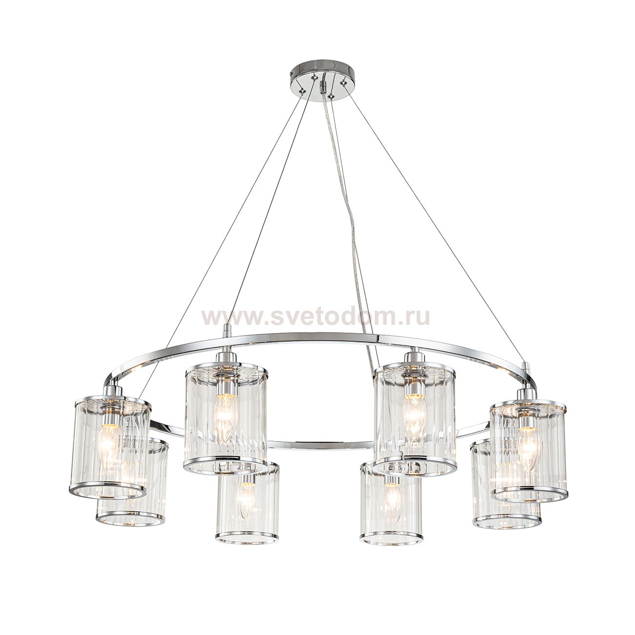 Подвесной светильник Indigo 13022/8P Chrome DANTE