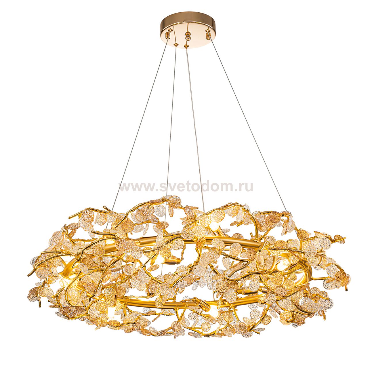 Подвесной светильник Indigo 11042/12P Gold SPLENDORE