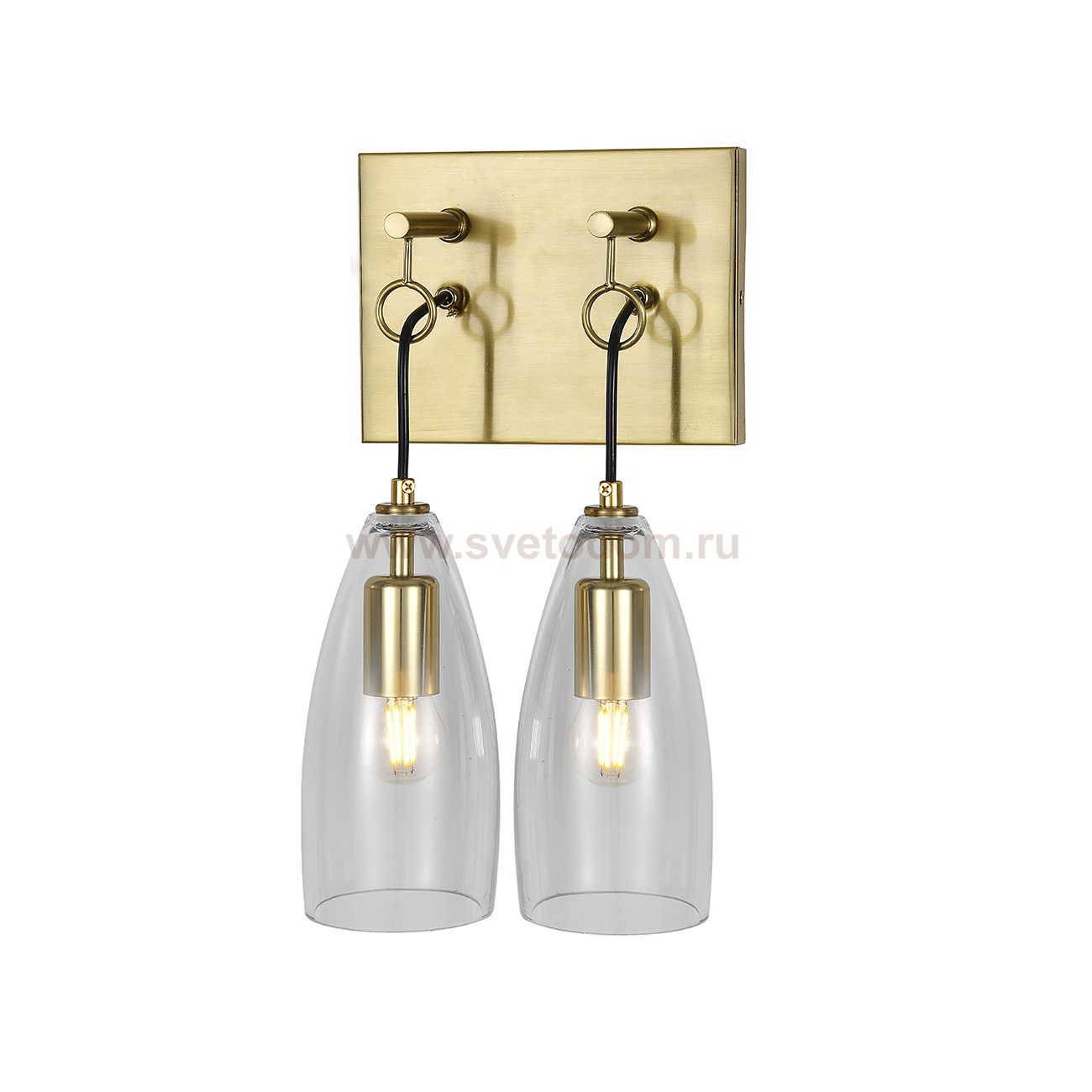 Настенный светильник 11064/2W Clear