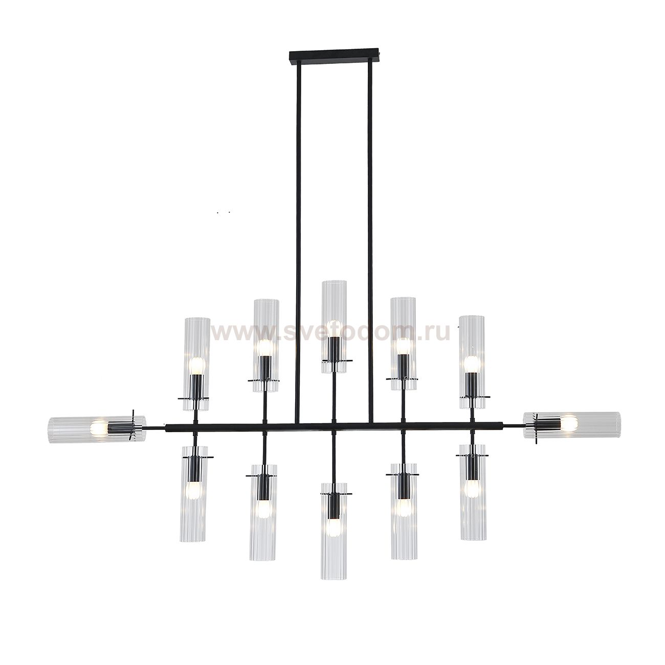 Светильник на штанге 11053/12R Black