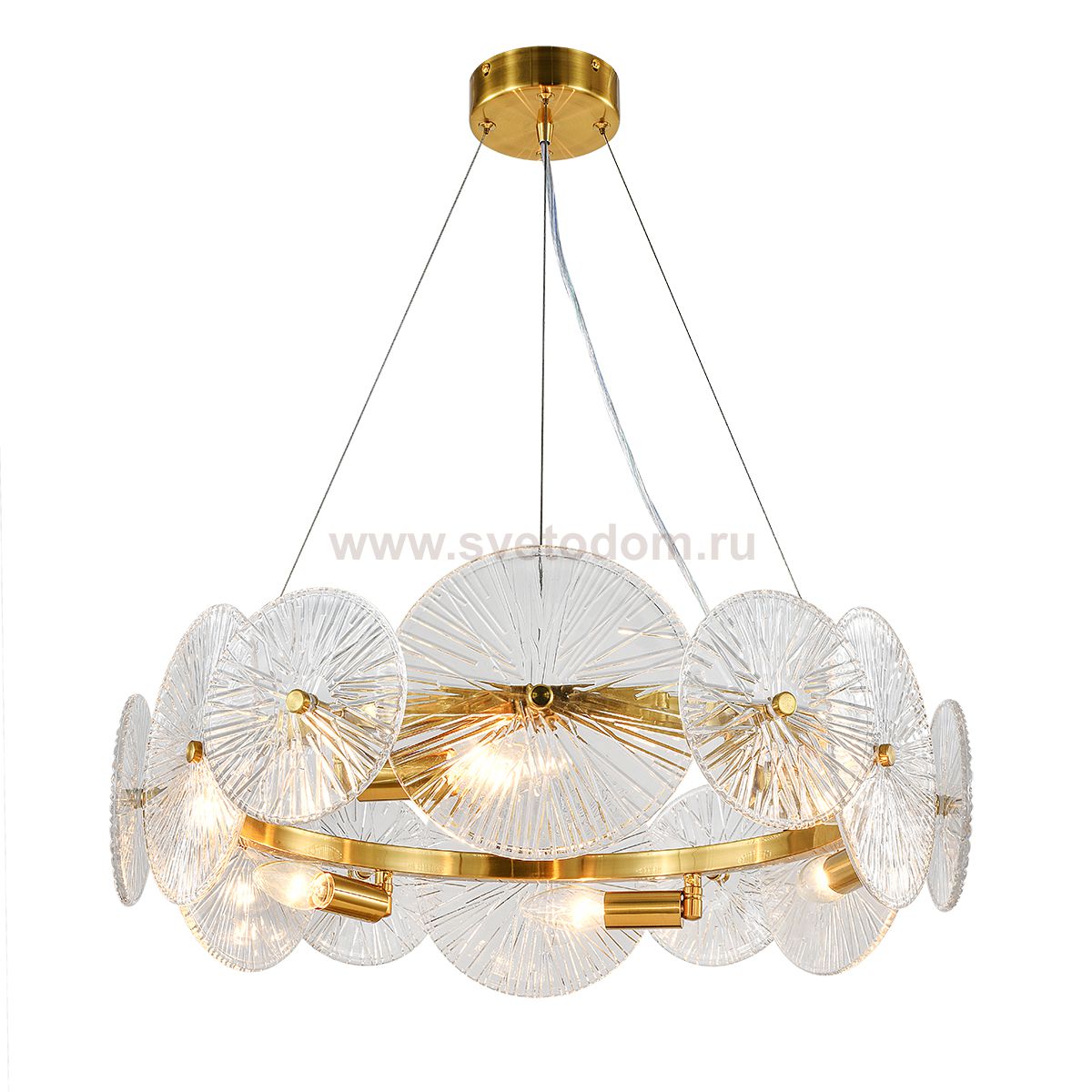 Подвесной светильник 12021/6P Brass