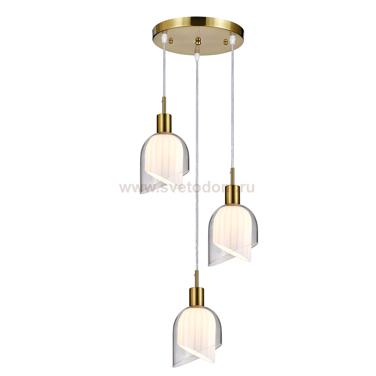 Подвесной светильник 11074/3P Brass
