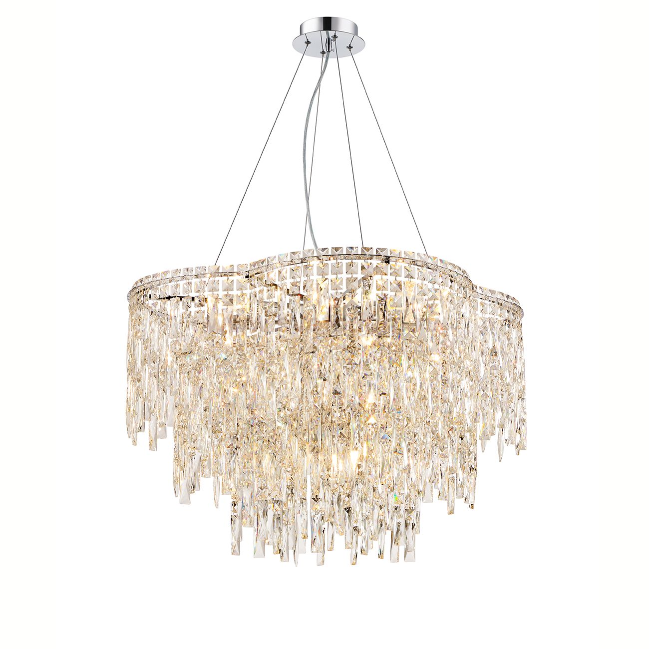 Подвесной светильник 12041/16P Chrome