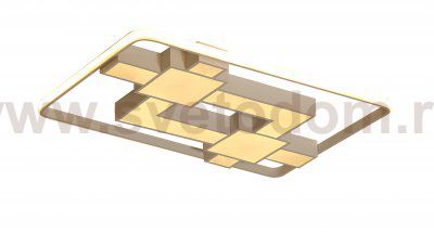 Светильник потолочный светодиодный Moderli V1053-CL Brass LED*98W