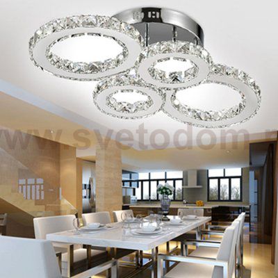 Светодиодная потолочная люстра Moderli V1590-CL Luna LED*36W