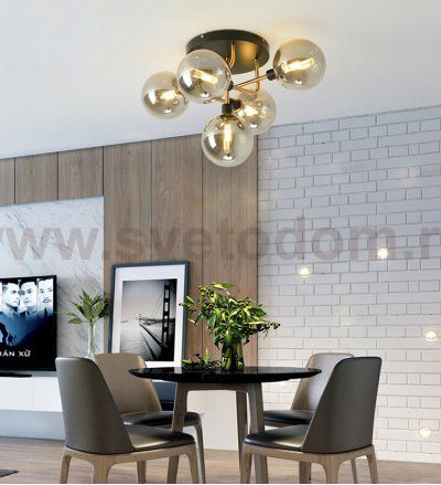 Потолочная люстра Moderli V2060-5C Smolly 5*G9*3*5W