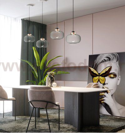 Подвесной светильник Moderli V2071-P Clear 1*E27*60W