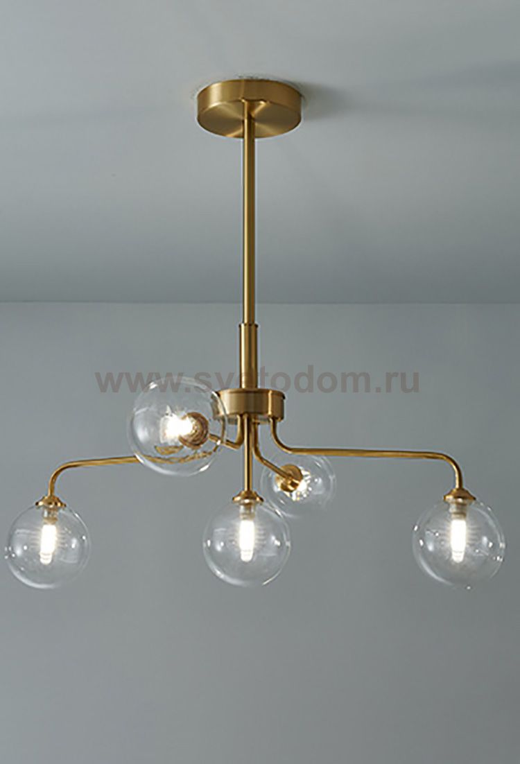 Потолочная люстра Moderli V2180-C Heavy 5*G9*60W