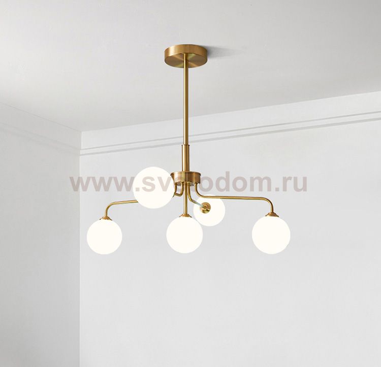 Потолочная люстра Moderli V2181-C Heavy 5*G9*60W