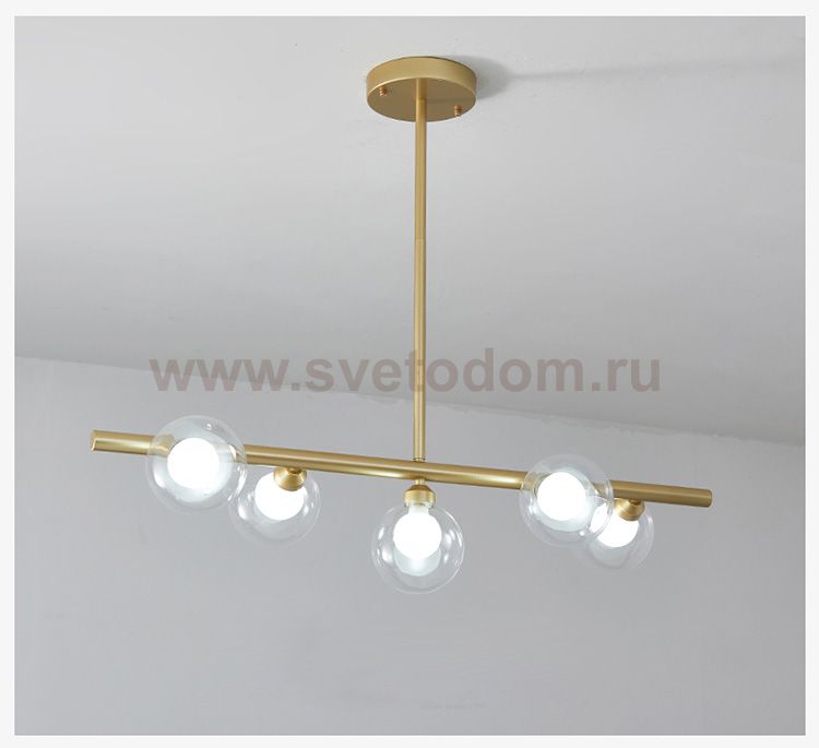 Потолочная люстра Moderli V2211-C Sara 5*G9*60W