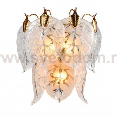 Хрустальный настенный светильник Moderli V2381-W Shine 1*E14*60W