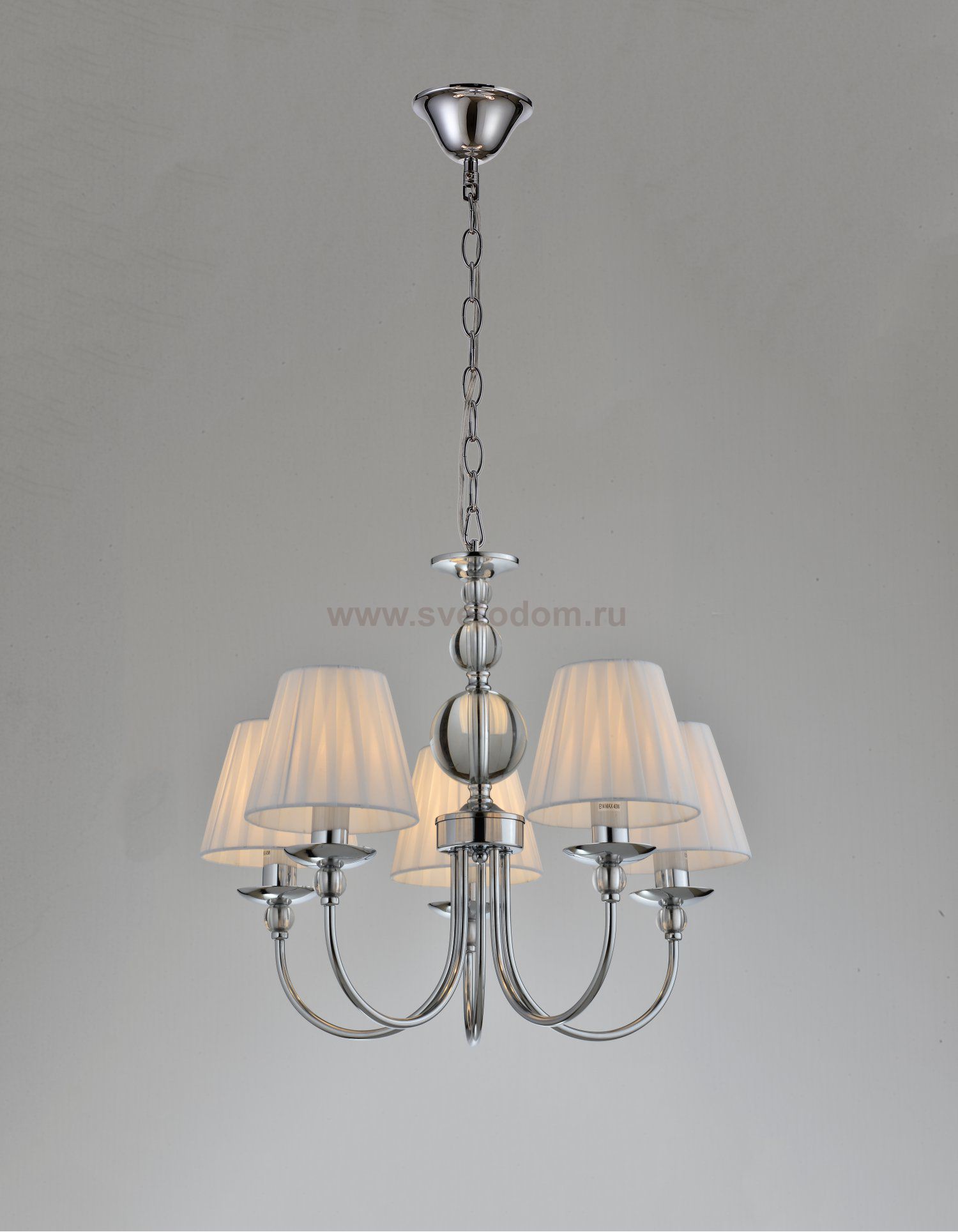 Люстра подвесная Moderli V2613-5P Feels 5*E14*60W