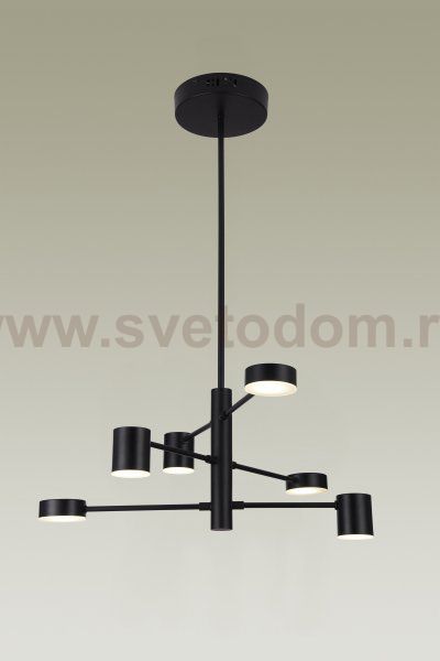 Люстра на штанге Moderli V2740-6CL Lewes 6*LED*5W