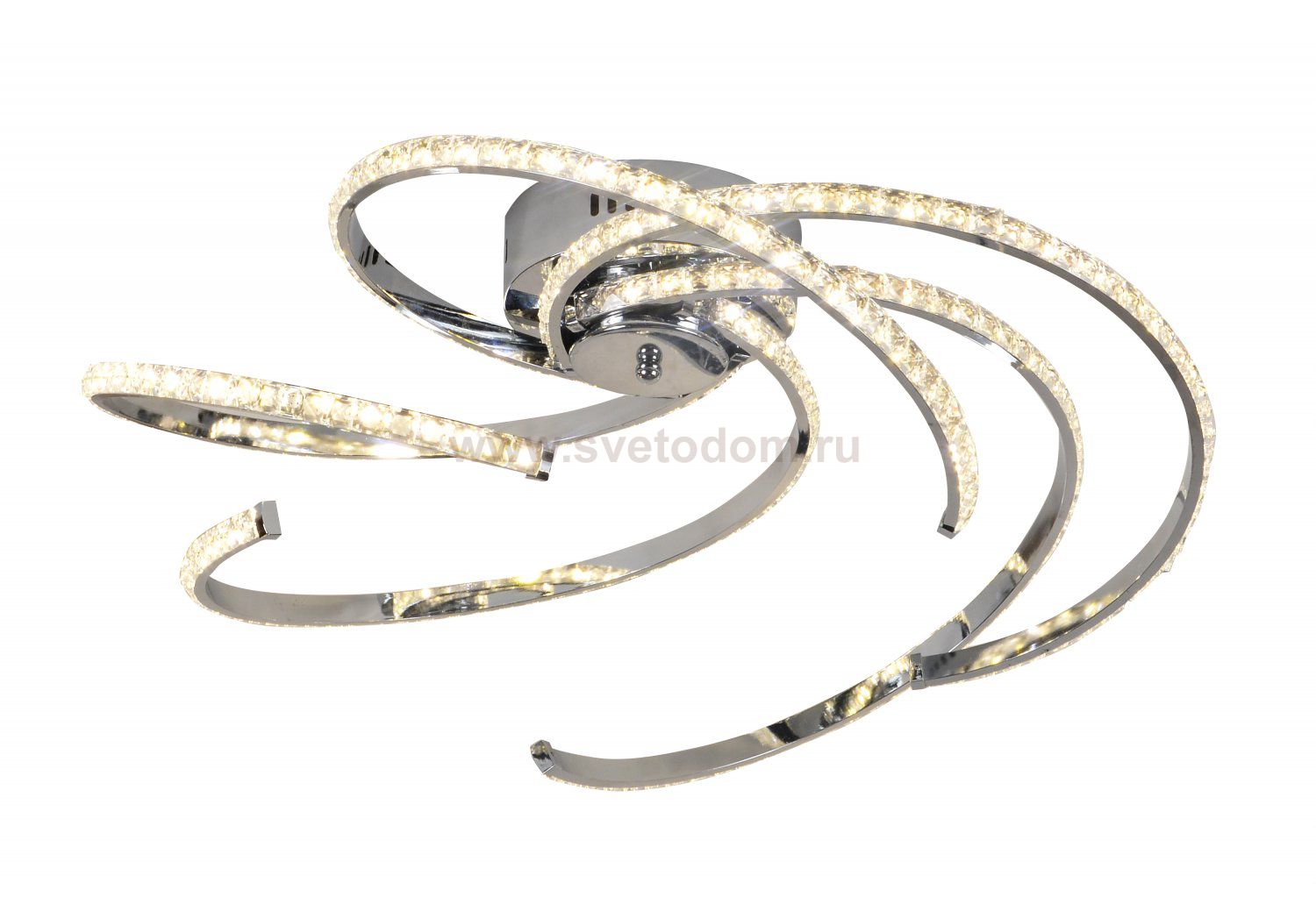 Светодиодная потолочная люстра с пультом Moderli V2785-CL Ello LED 170W