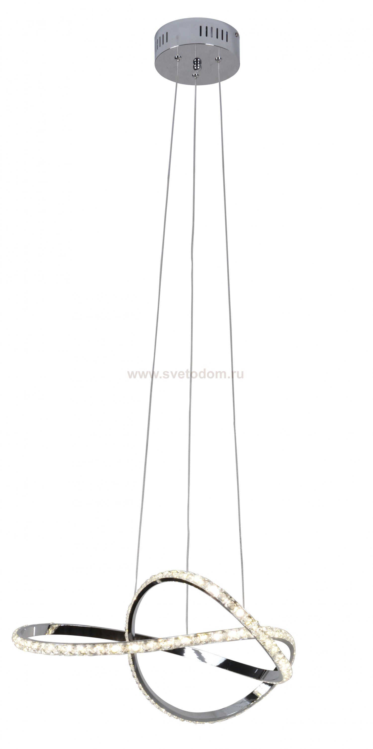 Светодиодная подвесная люстра с пультом Moderli V2786-PL Ello LED 90W