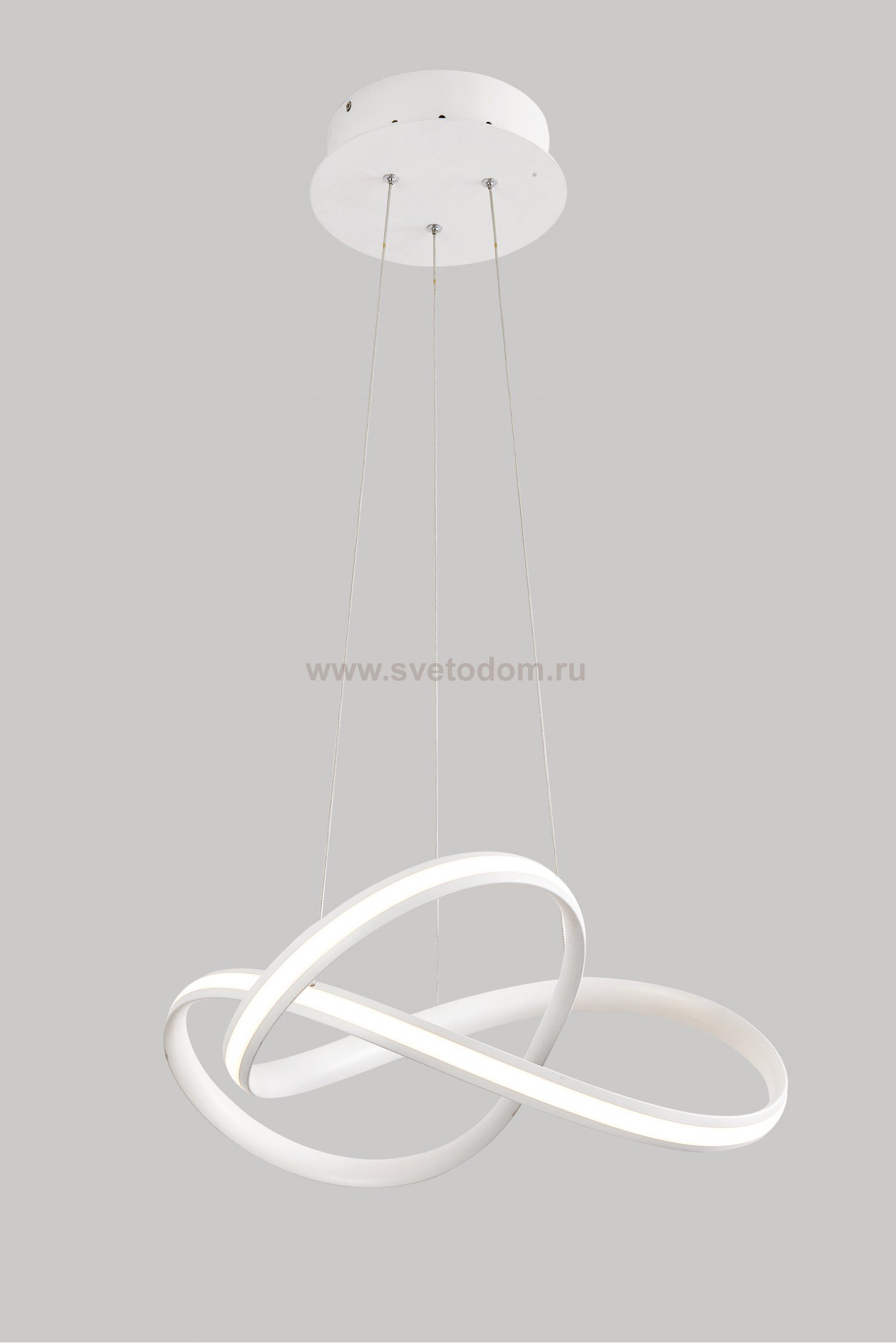 Светодиодная подвесная люстра с пультом Moderli V2790-PL Tiara LED 96W