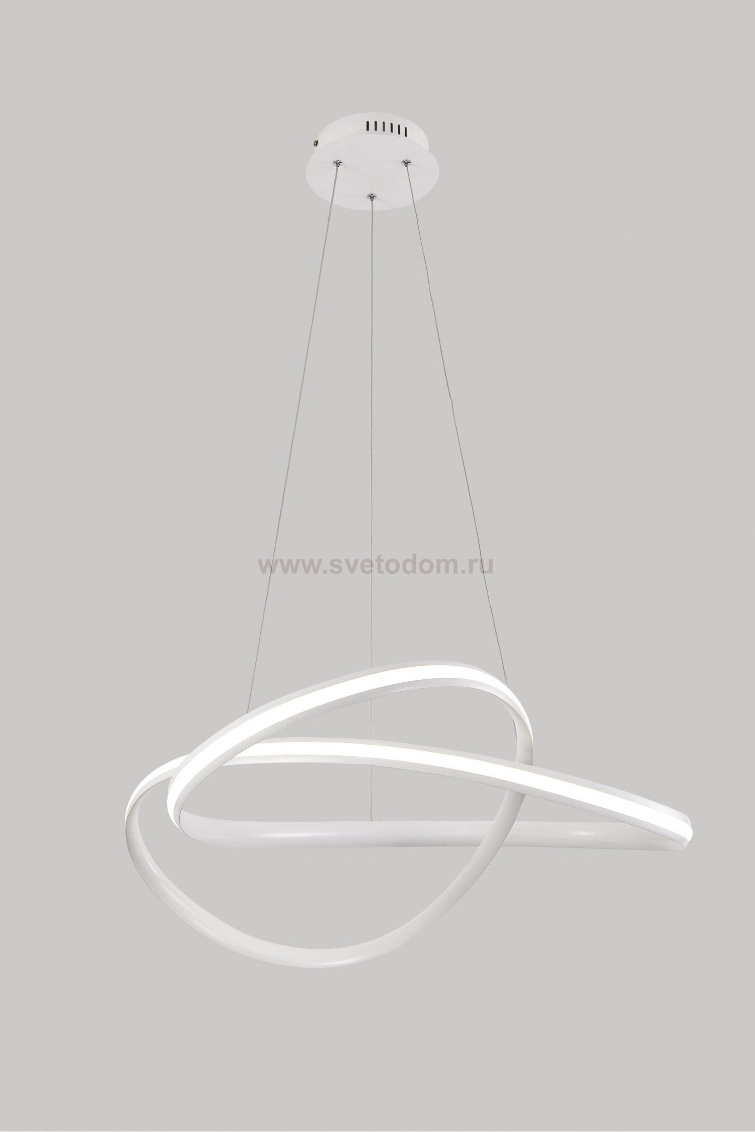 Светодиодная подвесная люстра с пультом Moderli V2791-PL Tiara LED 128W