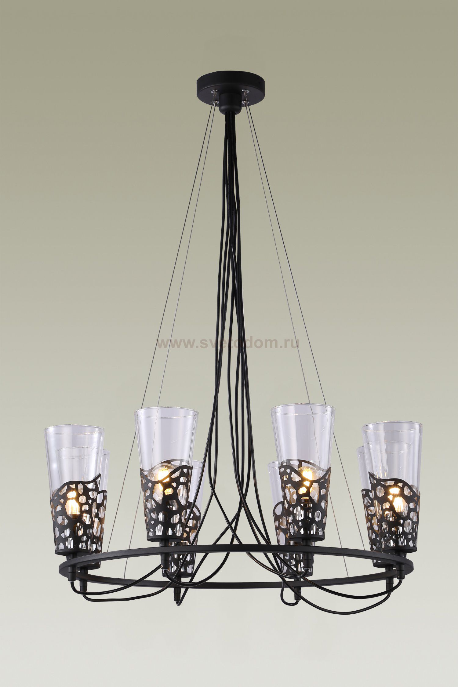 Люстра подвесная Moderli V2810-8P Valeria 8*E14*440W