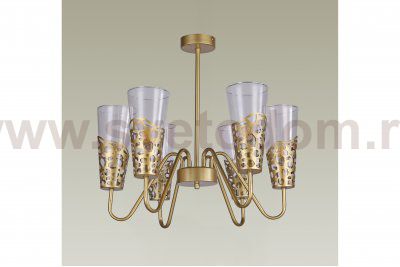 Люстра на штанге Moderli V2824-6C Natali 6*E14*40W