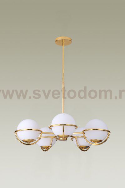 Люстра на штанге Moderli V2900-5C Diana 5*E14*5W