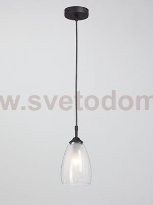 Светильник подвесной черный Vitaluce V2961-1/1S