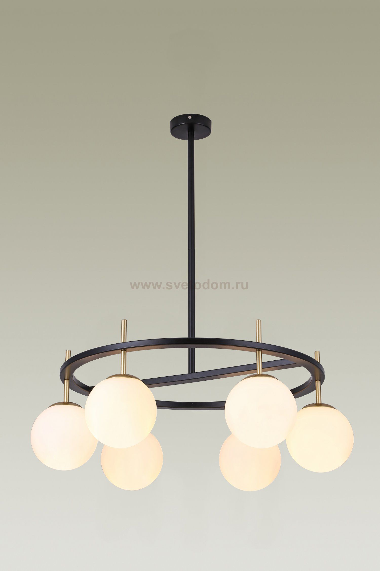 Люстра на штанге Moderli V3000-6C Svetlana 6*E14*5W