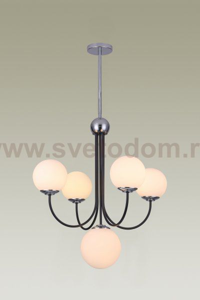 Люстра на штанге Moderli V3001-5C Svetlana 5*G9*3W