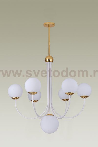 Люстра на штанге Moderli V3002-7C Svetlana 7*G9*3W