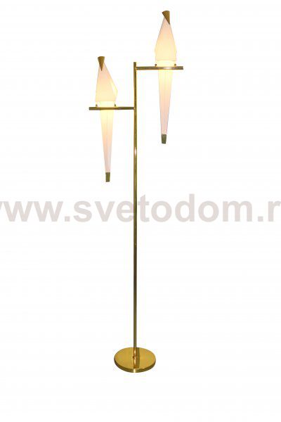 Светодиодный торшер Moderli V3075-2TL Birds 2*LED*12W