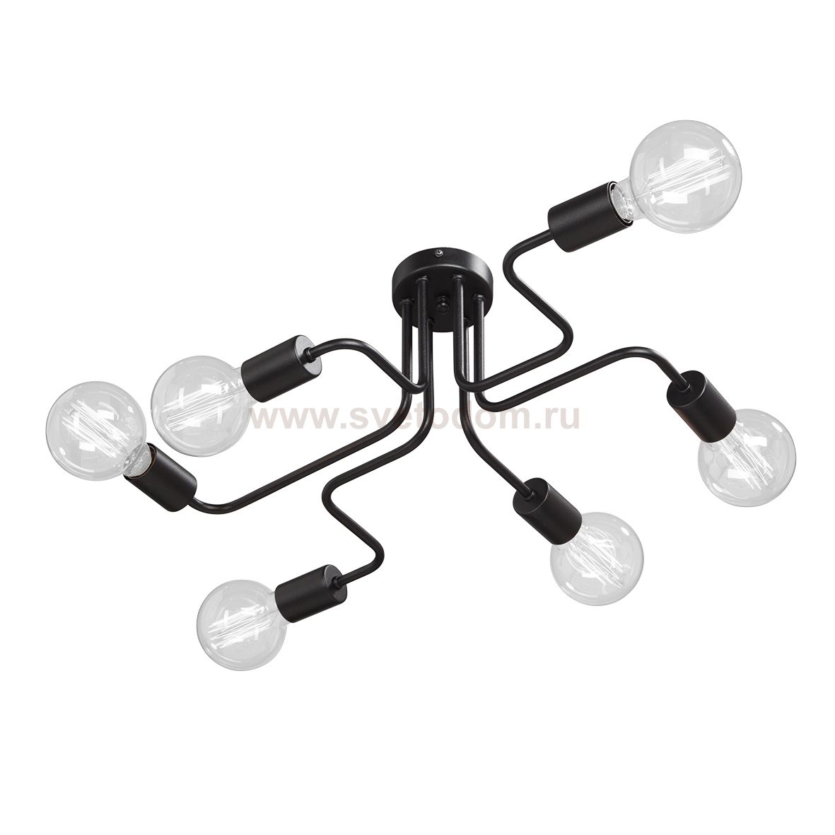Люстра потолочная Vitaluce V4196-1/6PL (без ламп)