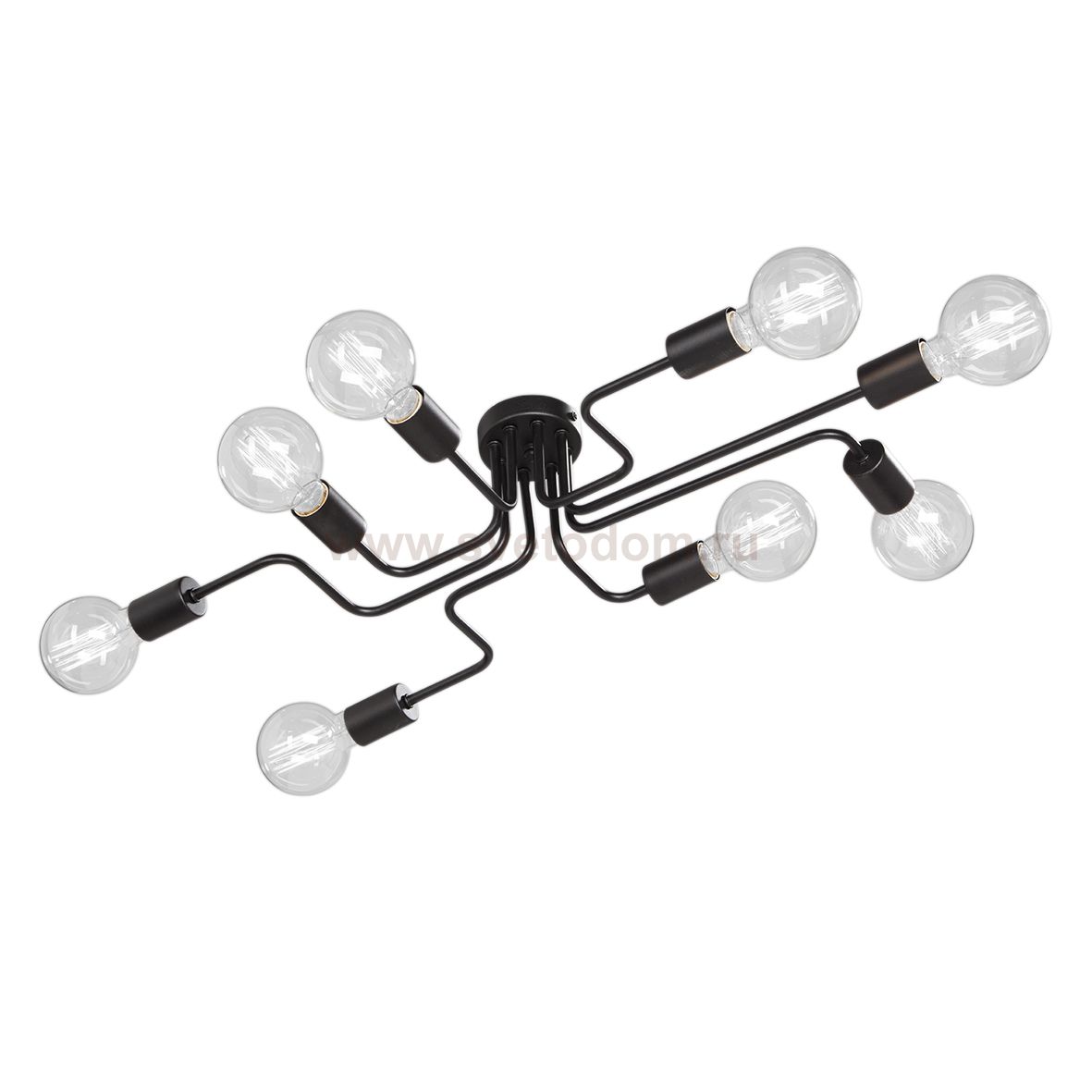Люстра потолочная Vitaluce V4196-1/8PL (без ламп)