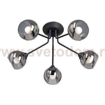 Люстра Vitaluce V4724-1/5PL, 5хЕ27 макс. 40Вт