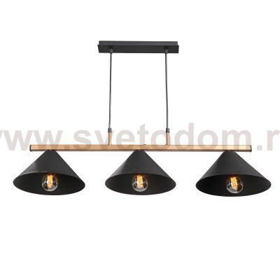 Люстра с металлическими плафонами Vitaluce V4783-1/3S Loft