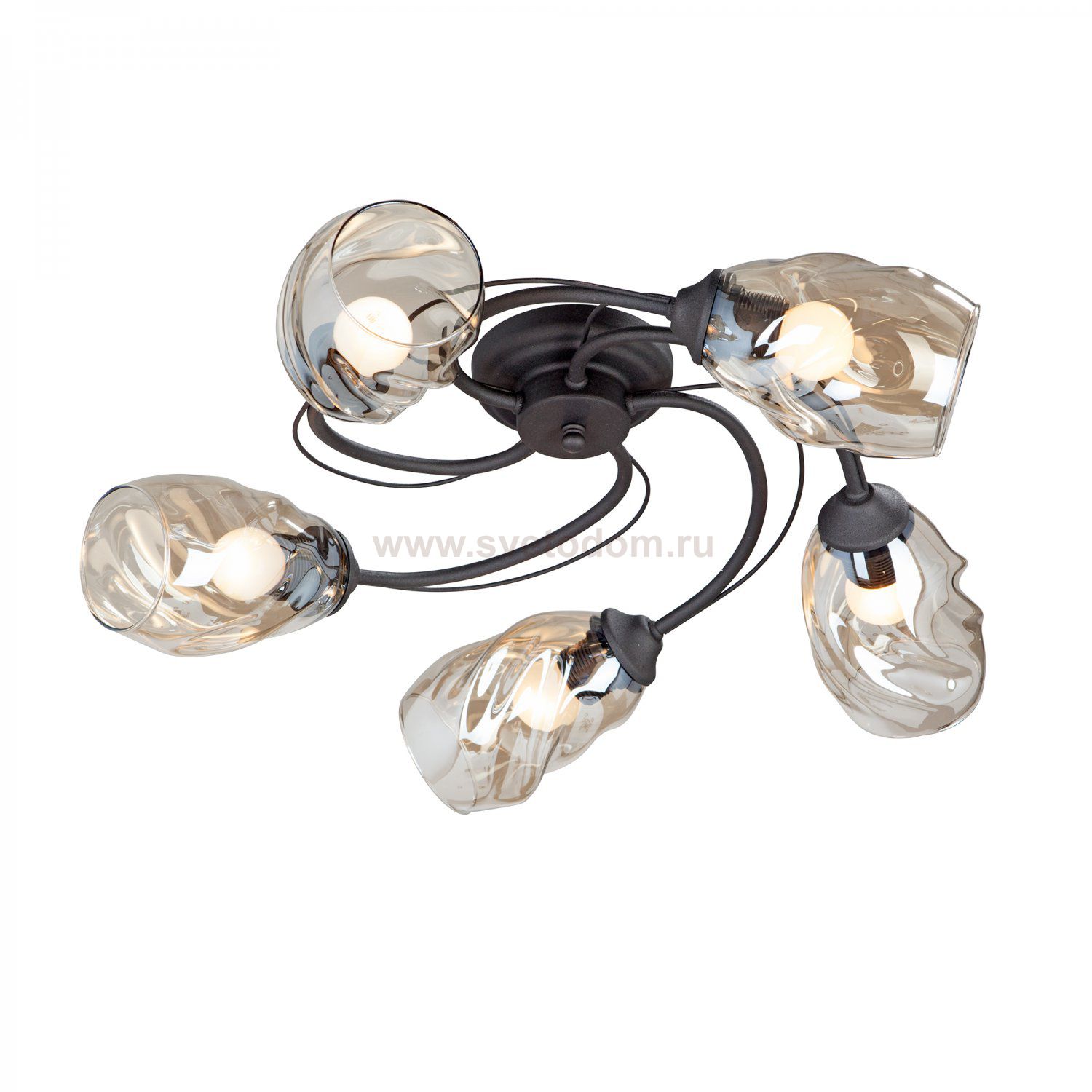 Люстра Vitaluce V4927-1/5PL, 5xE27 макс. 40Вт