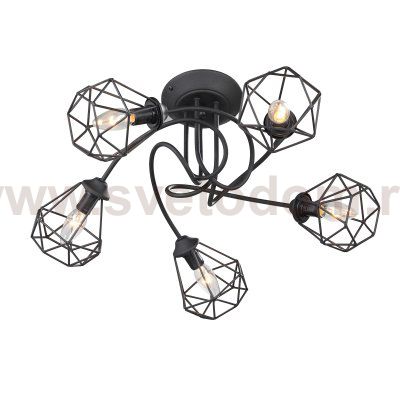 Люстра Vitaluce V4930-1/5PL, 5xE14 макс. 40Вт