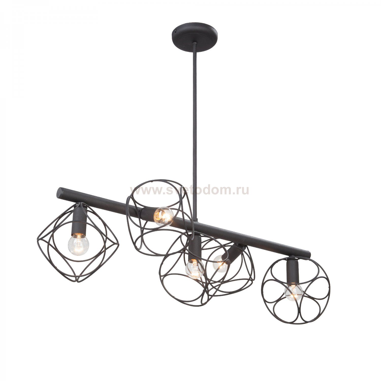 Люстра Vitaluce V4932-1/5PL, 5xE14 макс. 40Вт