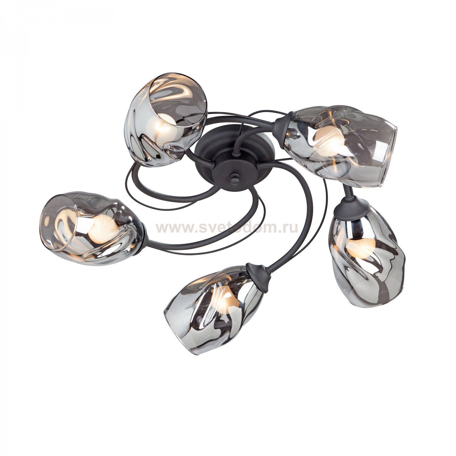 Люстра Vitaluce V4937-1/5PL, 5xE27 макс. 40Вт