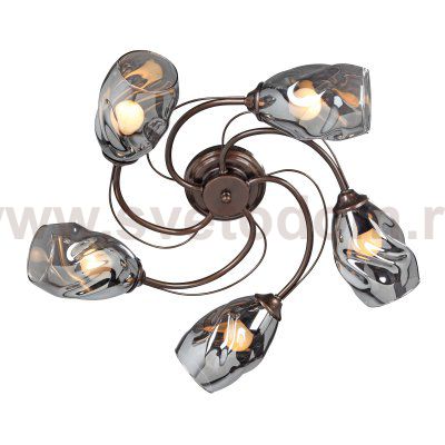 Люстра Vitaluce V4937-7/5PL, 5xE27 макс. 40Вт