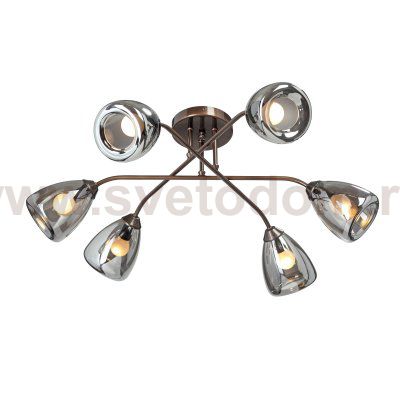 Светодиодный светильник Vitaluce V4955-7/6PL, 6xE14 макс. 40Вт