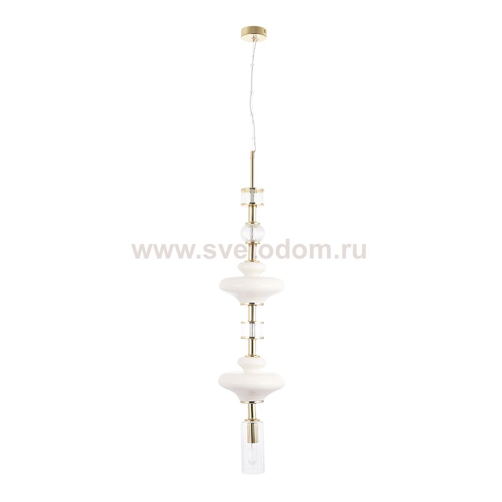 Светильник подвесной Crystallux VALENCIA SP1.1 GOLD VALENCIA