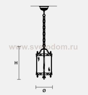 Подвесной светильник Masiero OTTOCENTO VE 1066 S3